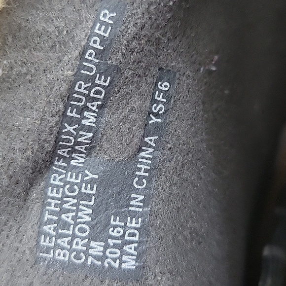 EARTH ORIGINS Women's Gray Suede Fur-Lined Ankle Boots Size 7 - Picture 6 of 7